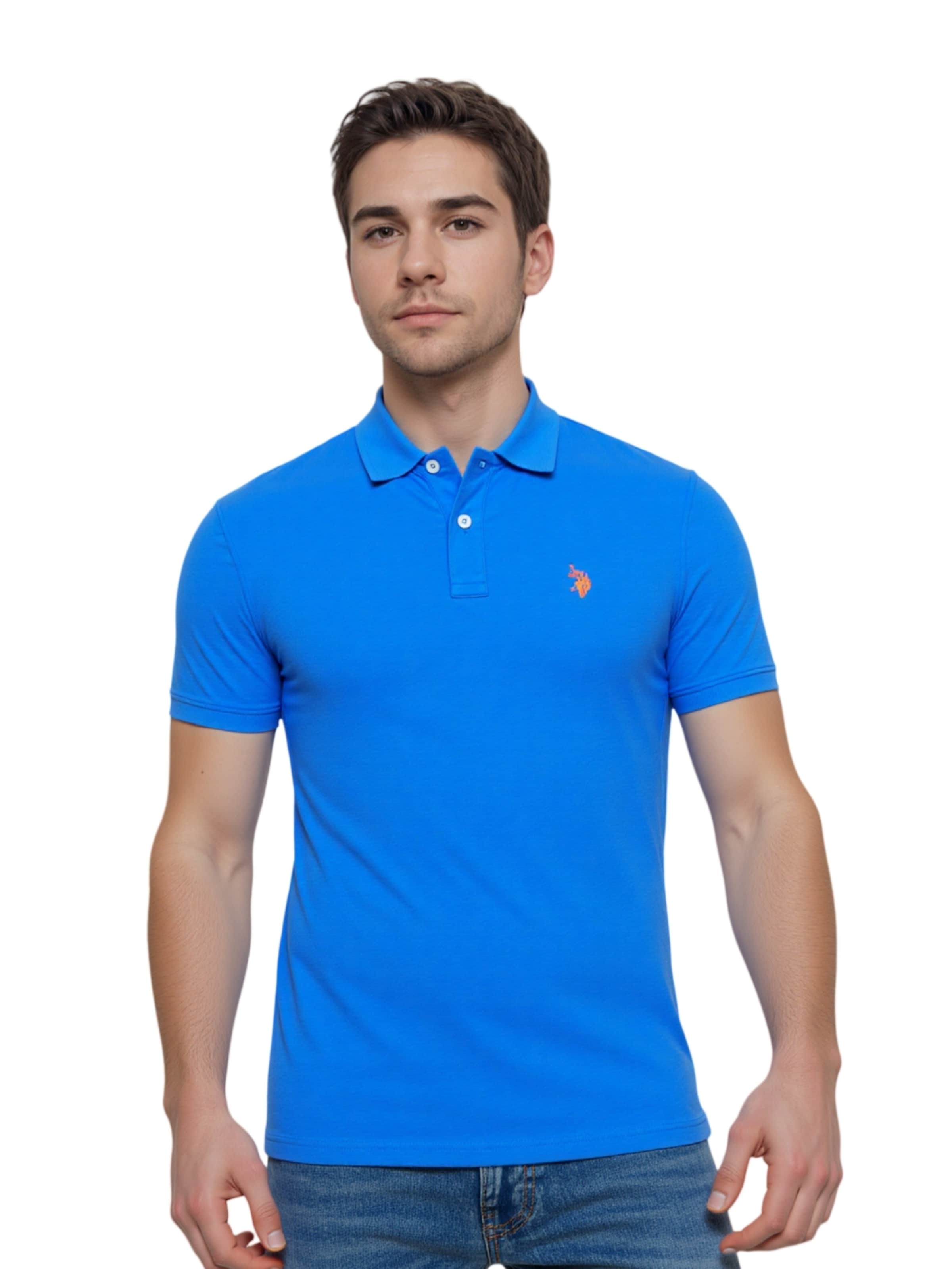 Maglietta di U.S. POLO ASSN. in blu: frontale