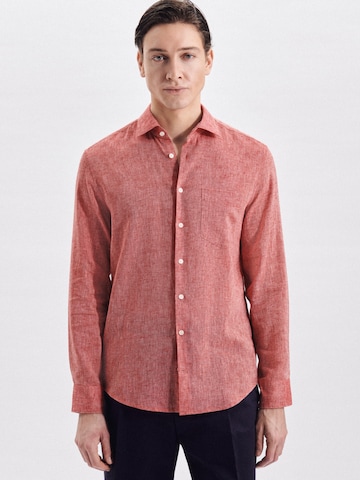 SEIDENSTICKER Button Up Shirt in Red: front