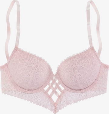 Soutien-gorge LASCANA en rose : devant