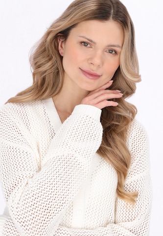 Usha Strickjacke in Weiß