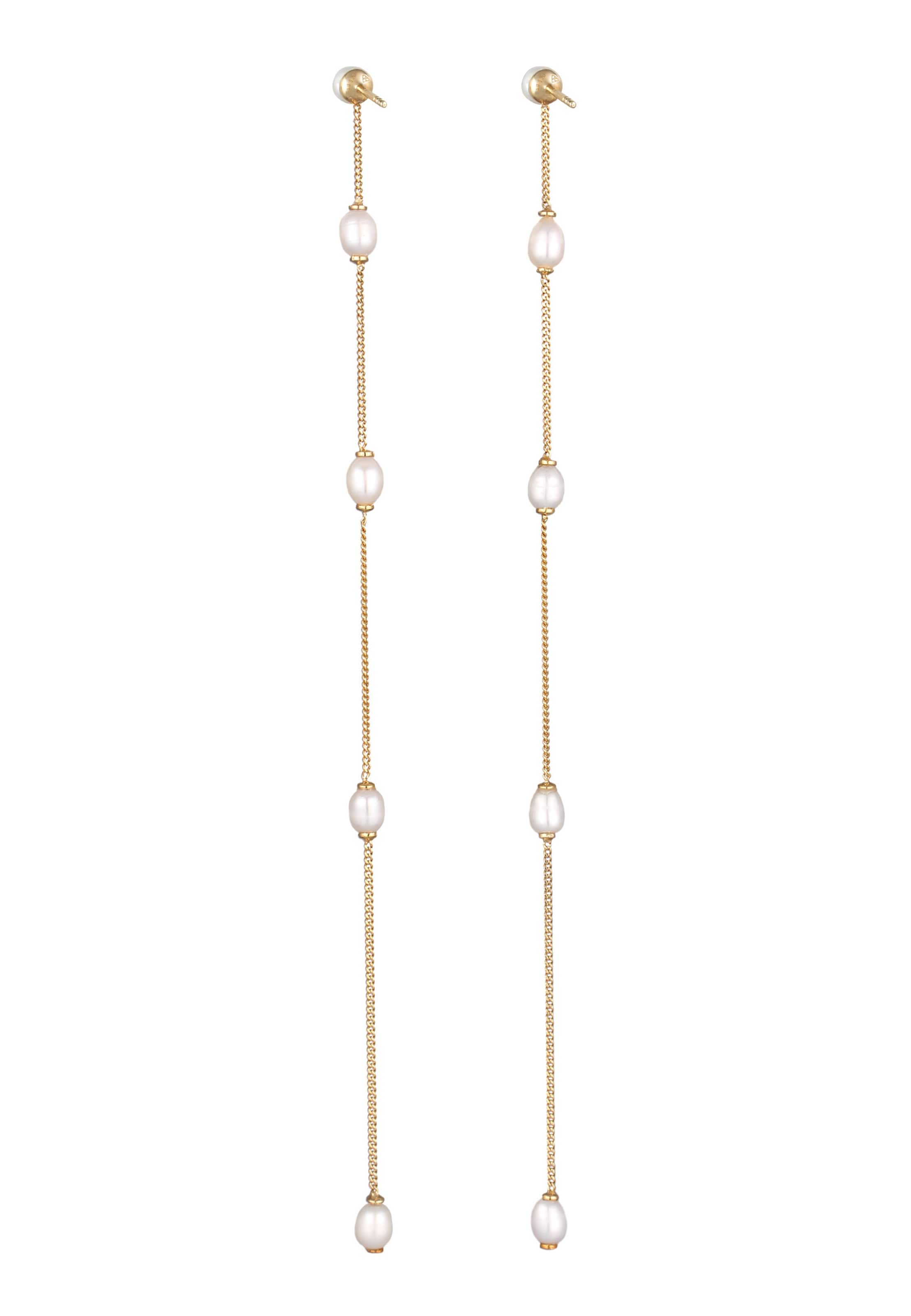 Boucles d'oreilles 'Perlen' ELLI PREMIUM en or