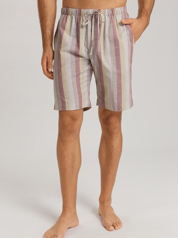 Hanro Pyjamabroek ' Night & Day ' in Beige: voorkant