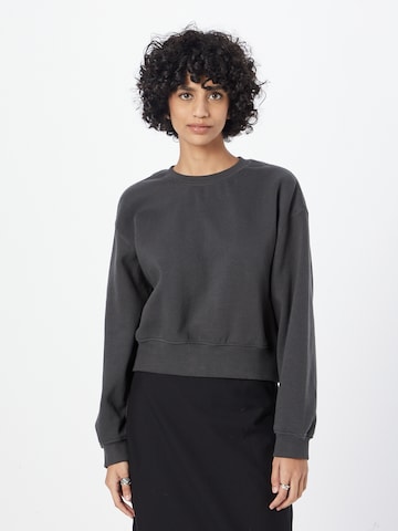 WEEKDAY Sweatshirt in Grijs: voorkant