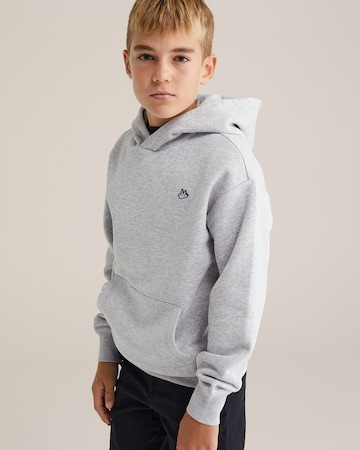 WE Fashion Sweatshirt i grå: framsida