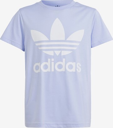 ADIDAS ORIGINALS Shirt 'Trefoil' in Purple: front