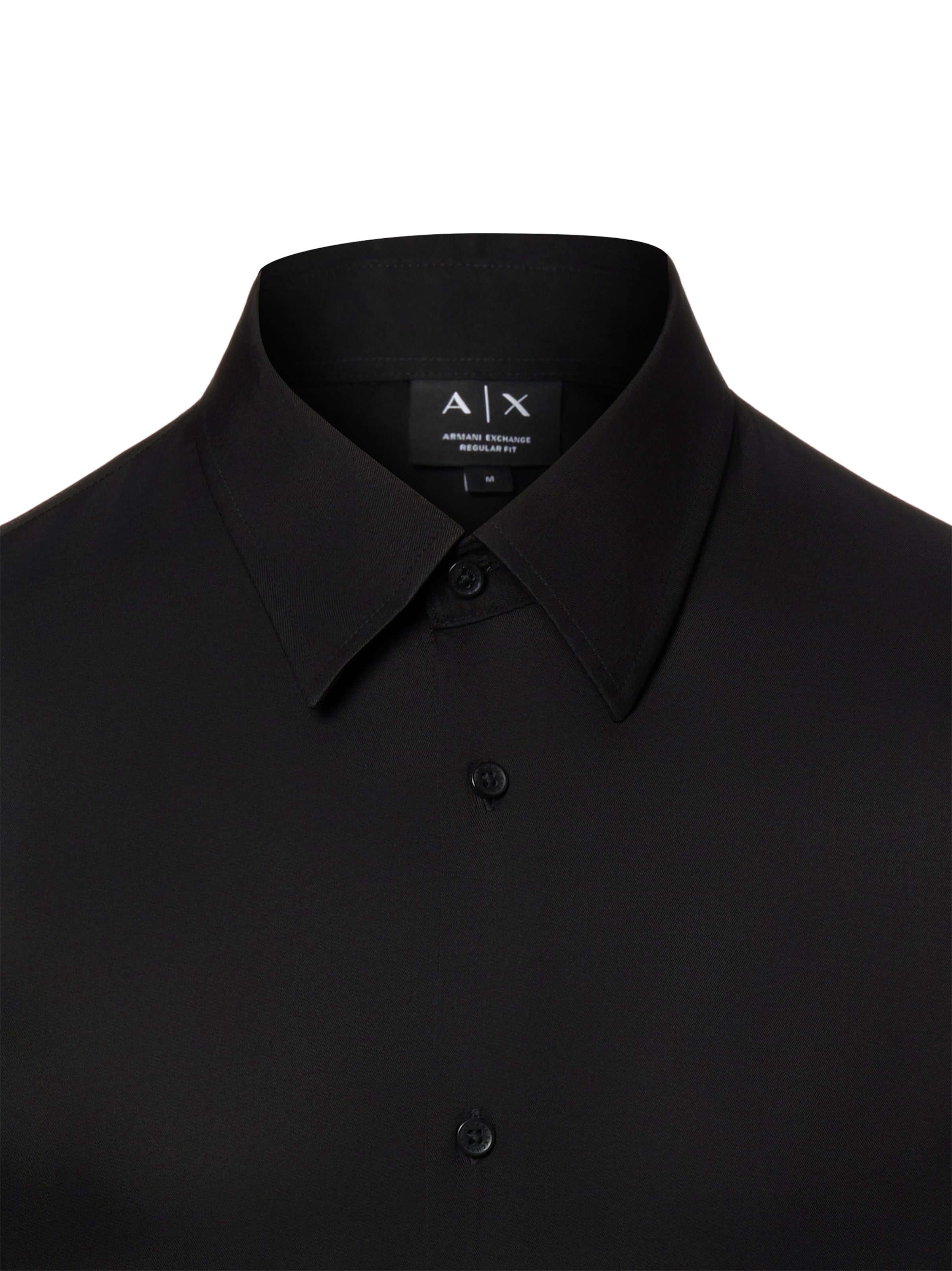 Coupe regular Chemise ARMANI EXCHANGE en noir