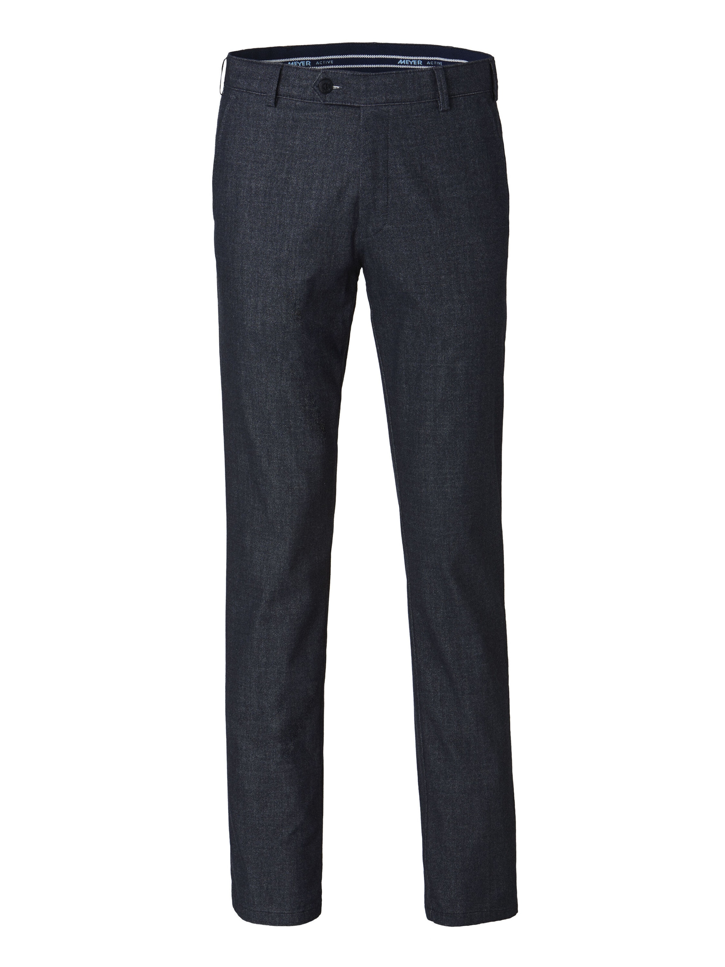 Regular Pantalon chino 'Paris 2-3609' MEYER en bleu : devant