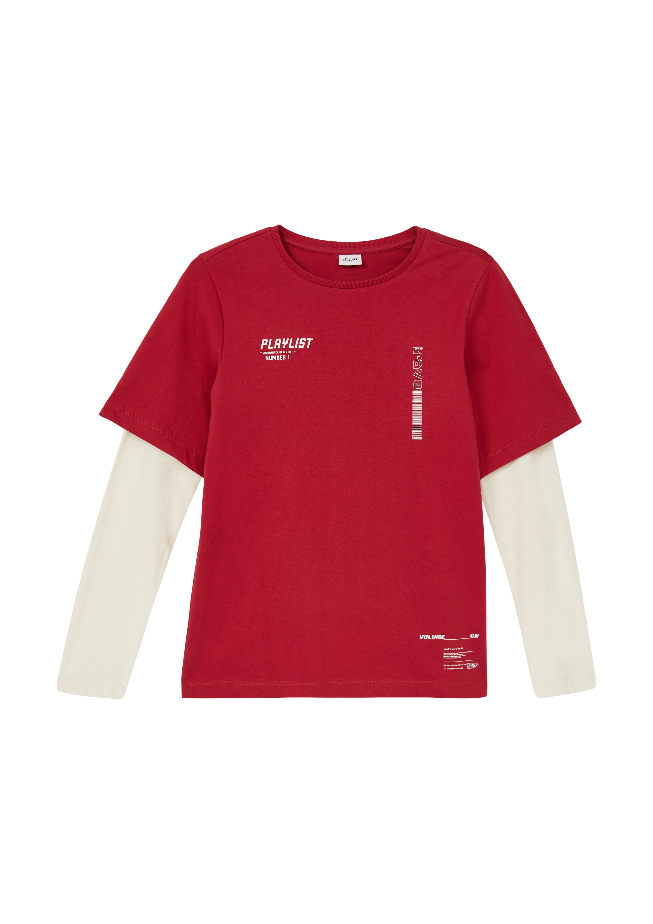 s.Oliver Shirt in Red: front