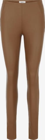 OBJECT Leggings 'Belle' in Bruin: voorkant