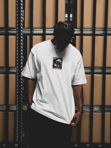 ATELIER OF FAITH Shirt 'MJ - KID WITH A DREAM' in White: front