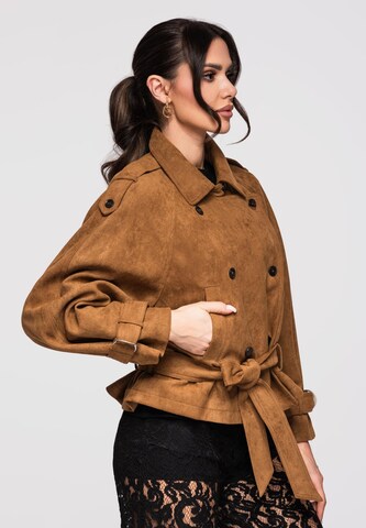 Ombre Tussenjas in Bruin