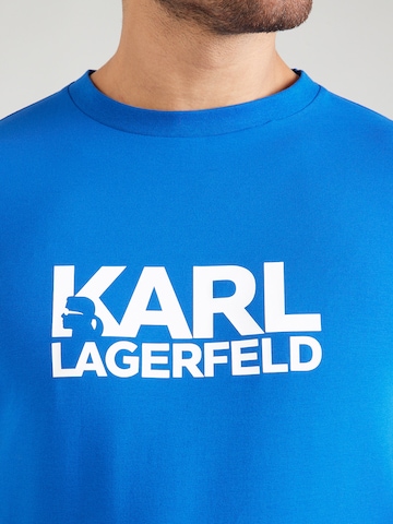 Karl Lagerfeld T-shirt i blå