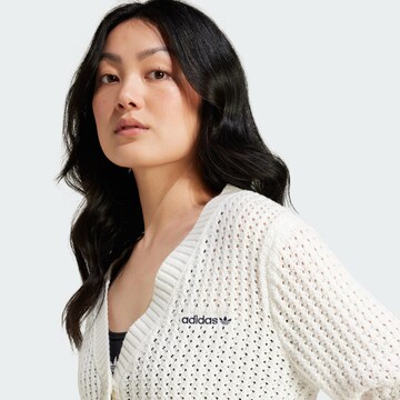 Cardigan ADIDAS ORIGINALS en blanc