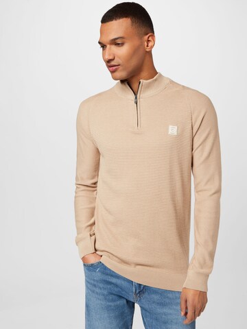 Gabbiano Pullover 'Tricot' i beige: forside