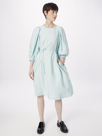 Robe 'Joanita' MSCH COPENHAGEN en bleu : devant