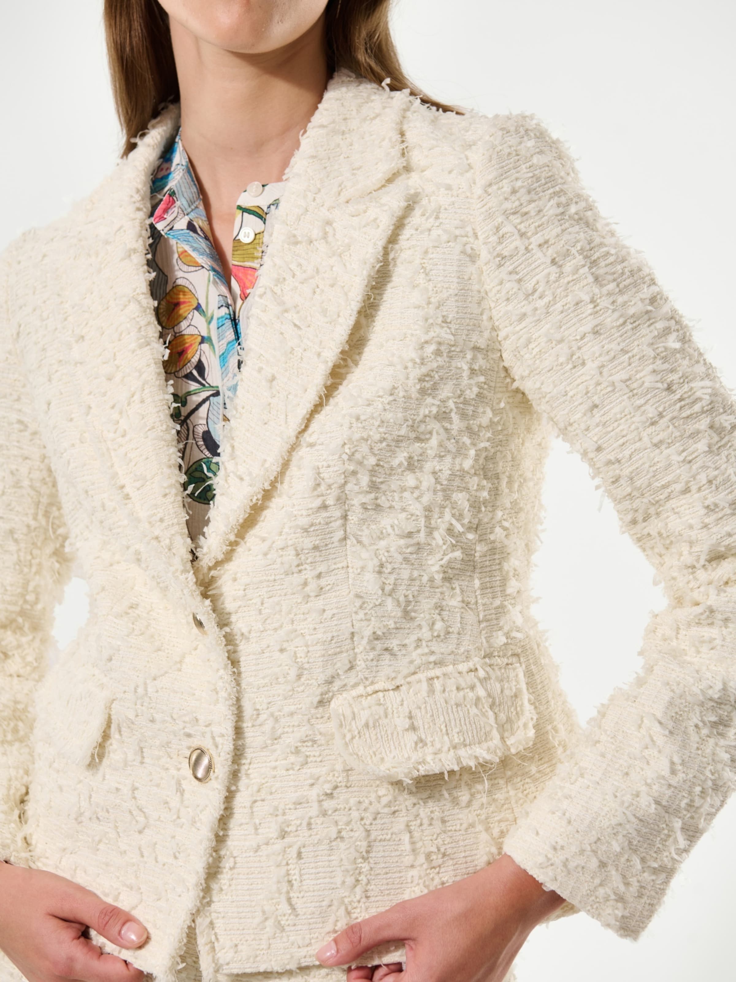 Blazer ' MartineDEA ' di Dea Kudibal in bianco
