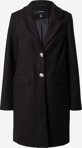 VERO MODA Between-Seasons Coat 'Pop Gianna' in Black: front