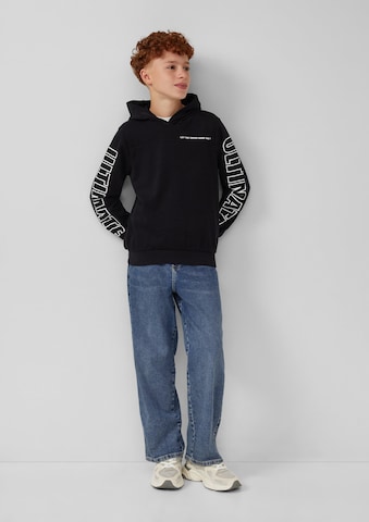 s.Oliver Sweatshirt in Black