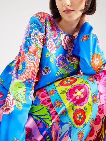 Grace Dress 'FOLK' in Blue