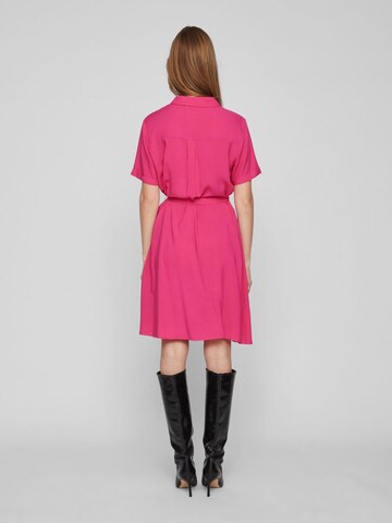 VILA Shirt Dress 'PAYA' in Pink