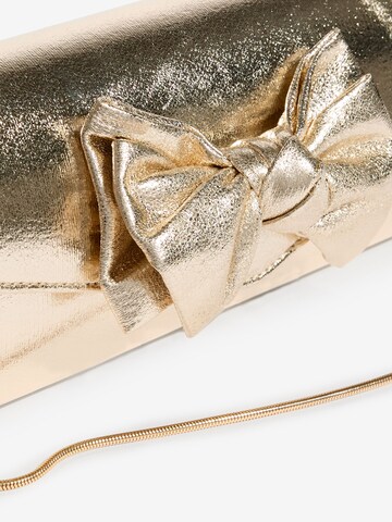 Lipsy Clutch in Gold