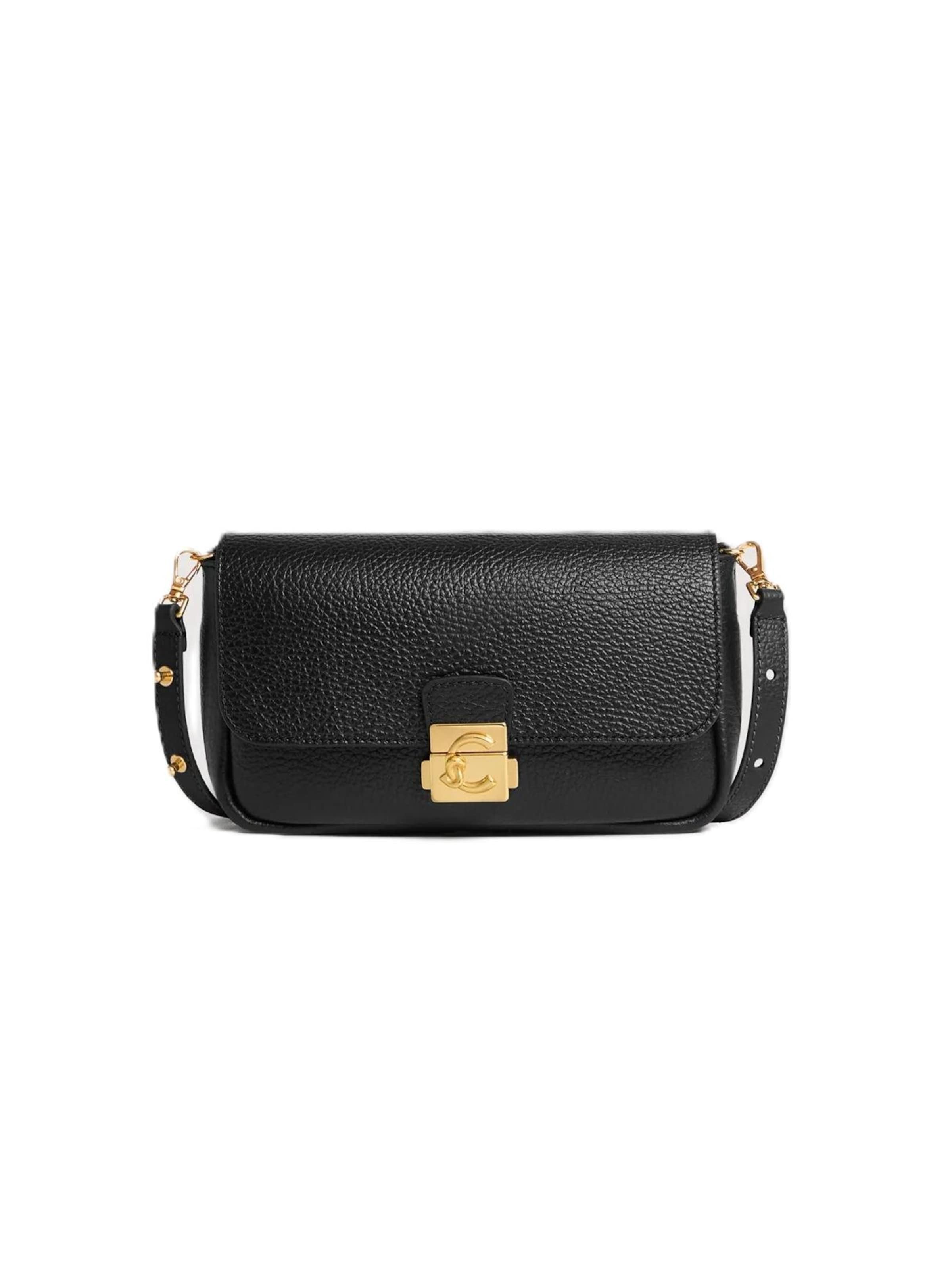 Borsa a tracolla 'E5U4K520101' di Coccinelle in nero: frontale