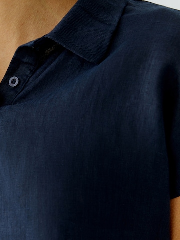 OUI Bluse in Blau