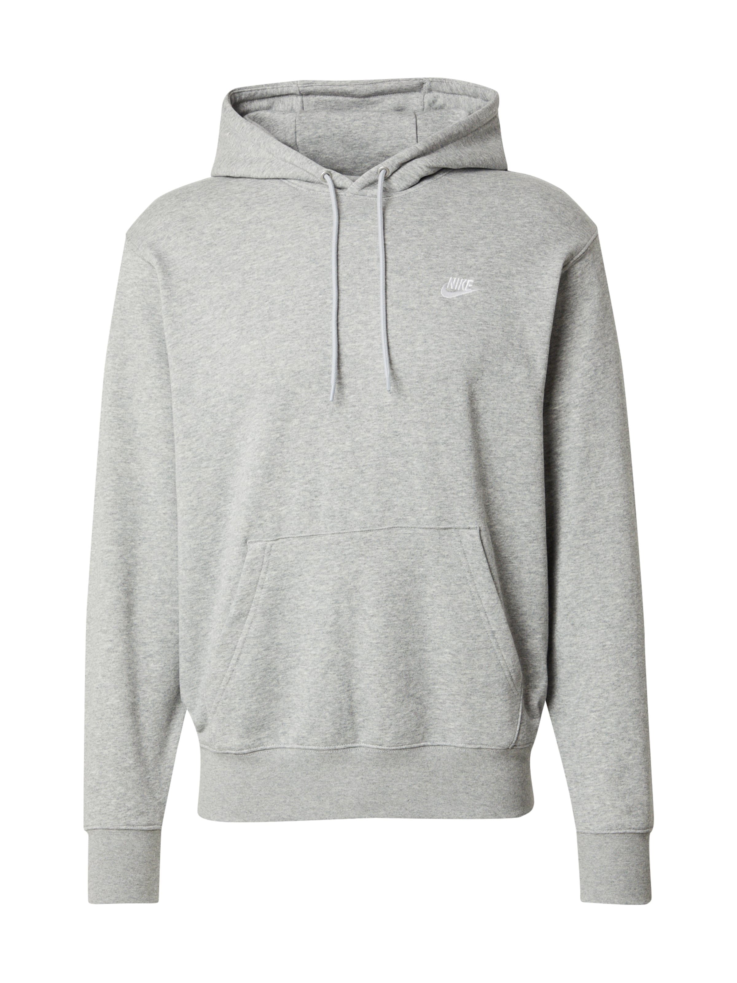 Nike Sportswear Sweatshirt 'Club Fleece' i grå: forside