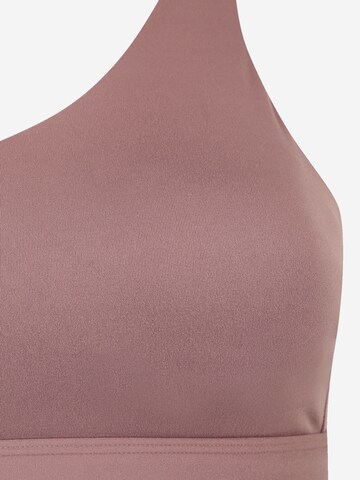 ADIDAS SPORTSWEAR Bralette Sports bra 'Coreflow Luxe Medium-Support' in Brown