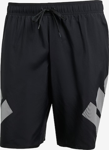 Pantaloncini da surf 'Big Bars' di ADIDAS SPORTSWEAR in nero: frontale