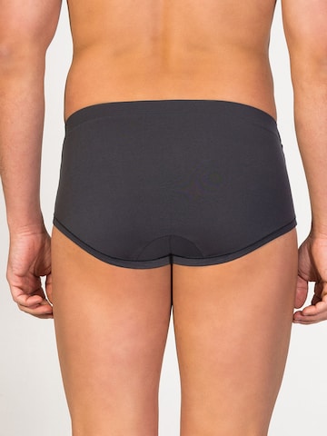 Slip 'Sepang MicroModal® Fly Front Brief' di zd ZERO DEFECTS in grigio