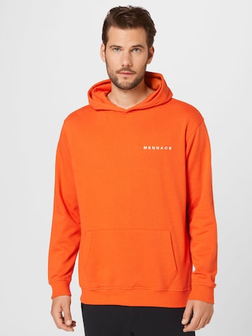 Mennace Sweatshirt in Orange: front