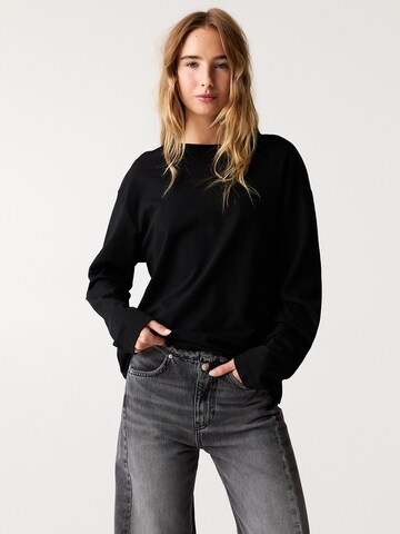 Pull&BearMajica - crna boja: prednji dio