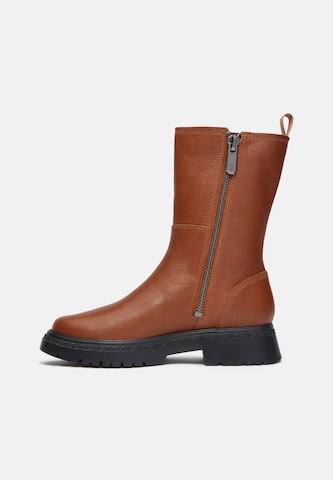 Botine de la TIMBERLAND pe maro