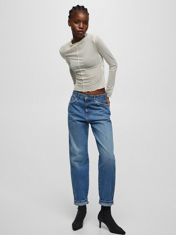 Pull&Bear Regular Jeans in Blauw