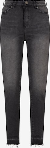 Urban Classics Slim fit Jeans in Black: front