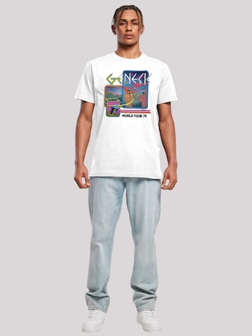 T-Shirt 'Genesis World' F4NT4STIC en blanc