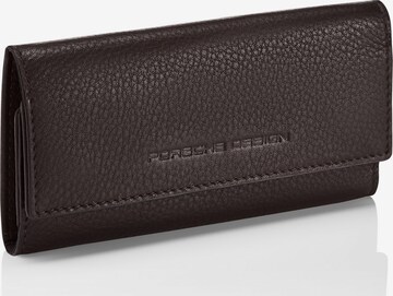 Porsche Design Key Ring in Brown