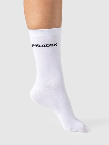 Chaussettes de sport 'Classic' Smilodox en blanc