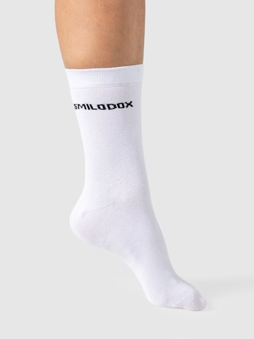 Smilodox Sportsocken 'Classic' in Weiß