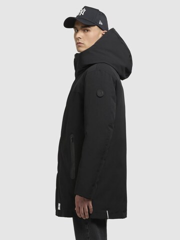 khujo Wintermantel 'Kann-YM' in Schwarz