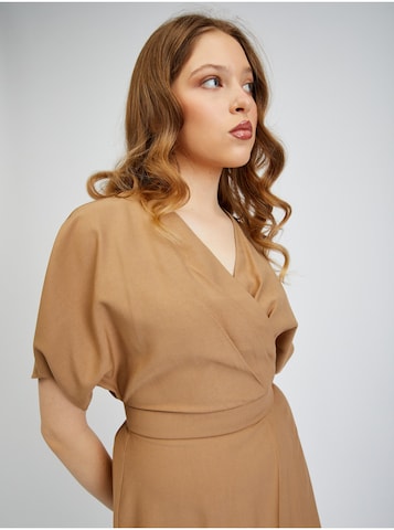 Orsay Dress in Brown
