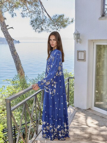 Robe-chemise 'Maxi' Hiccup en bleu