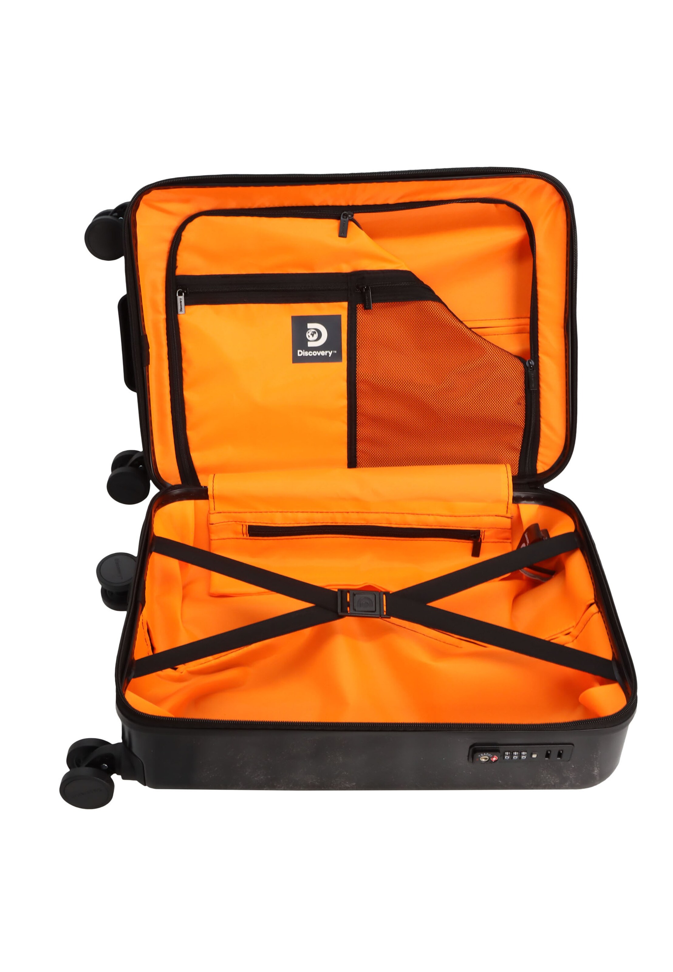 Discovery Suitcase 'STENCIL' in Black