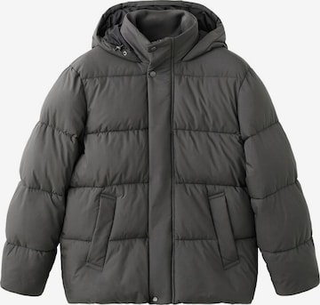 MANGO MAN Winter Jacket 'Ford' in Grey: front