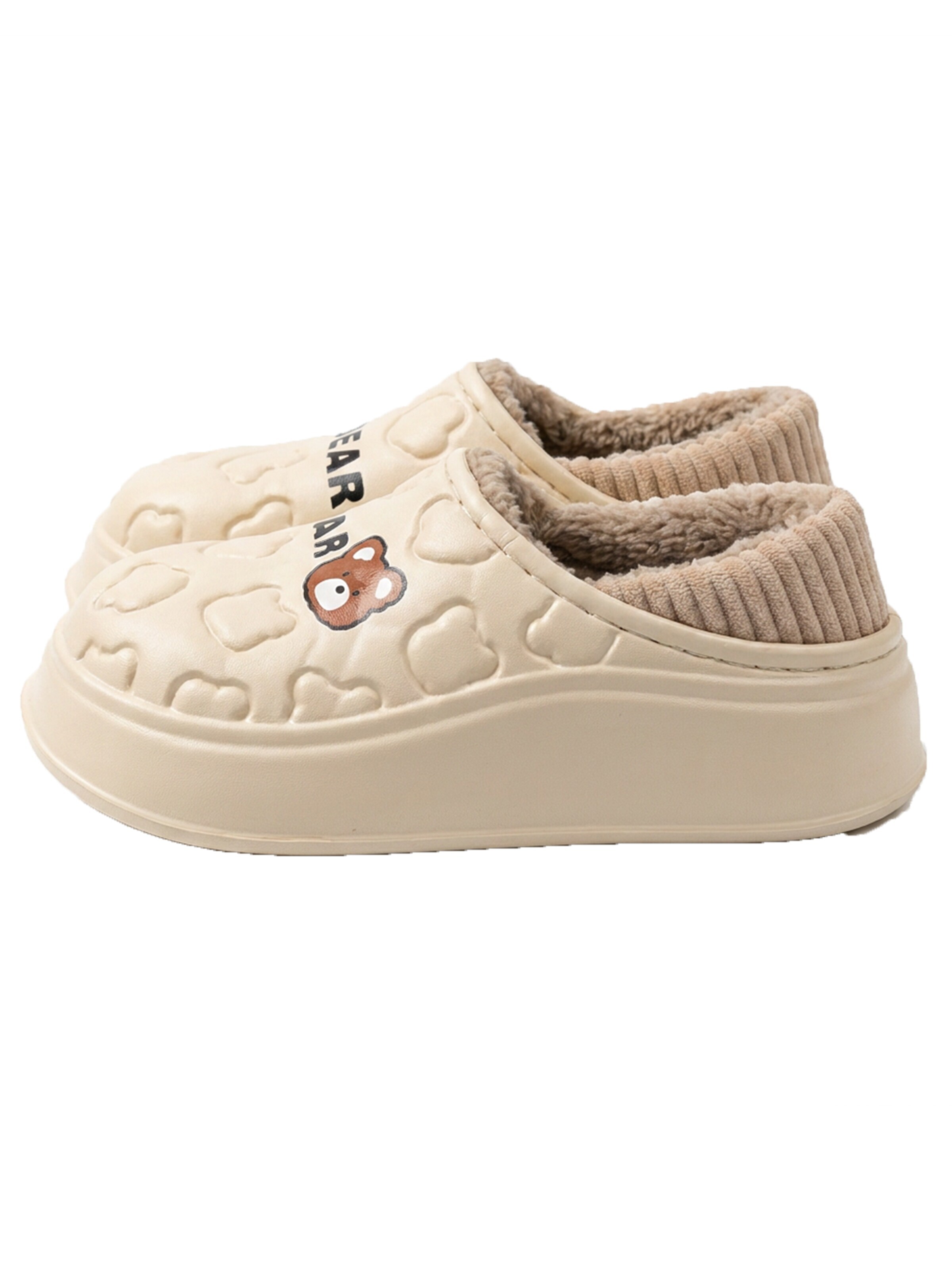 BONVERANO Slippers in Beige