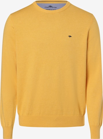 FYNCH-HATTON Sweater in Yellow: front