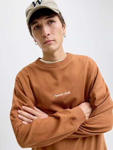 JACK & JONES - Sudadera 'JORNorrebro' en marrón