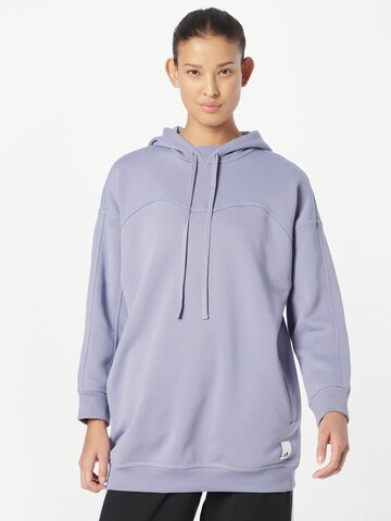 ADIDAS SPORTSWEAR Athletic Sweatshirt 'Lounge Fleece' in Purple: front