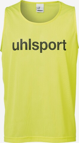 UHLSPORT Performance Shirt in Yellow: front